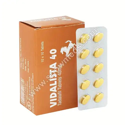 Vidalista 40 mg: An Effective Solution for Erectile Dysfunction